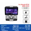 Video touch screen da 10 pollici Android Auto GPS Navigation System Auto Radio Stereo Audio DVD Player per Mazda BT-50 2006-2010 DSP