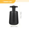 Liquid Soap Dispenser Guest Bathroom Essentials Kitchen Hand Home Sink Pump Countertop Dispensers Black