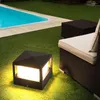 Waterproof Landscape Courtyard Deck Post Pillar Light 12W Outdoor Garden Column Villa Pathway Fence Lamp