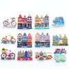 Decorative Objects Figurines Netherlands Amsterdam Tourist Souvenir Magnetic Refrigerator Sticker Collection Gift Fridge Magnets 230412