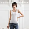Women's Tanks Woman's Vest Cool Summer Modal O Neck Solid Color Sleeveless Fashion Ladies Superior Quality Tops Drop YNM3813