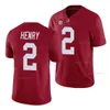 Maglia da calcio Alabama Crimson Tide College ALA DeVonta Smith Bryce Young Jameson Williams Jalen Hurts Derrick Henry Julio Jones Najee Harris Tagovailoa Taglia S-4XL