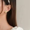 Stud Arrival Small Fresh Yellow Stamen Flower Stud örhängen för kvinnor Student Fashion Sweet Metal Jewelry Gifts 230412