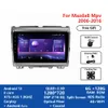 2 DIN VÍDEO ANDROID 12 CAR RÁDIO AUTO CARPLAY WIFI GPS PLAYER Multimedia para Mazda 8 MPV 2006-2016