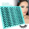 Thick Fluffy Faux Mink Eyelashes Naturally Soft Delicate Handmade Reusable Curly 3D Fake Lashes Extensions Full Strip Lash Beauty Supply DHL
