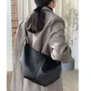 Bolsas de noite bolsa de ombro plissado na moda para mulheres, designer de couro crossbody de couro mole