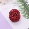 Anhänger Halsketten Künstliche Harz Rote Korallen Perlen Handarbeit Natürliche Meer Bambus Glück Amulett Buddha Charms Für Schmuck Machen DIY Halskette