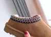 Australia Botas de nieve clásicas Diseñador Ultra Mini Tasman Slipper Dealworld Mujer Media bota cálida Piel de invierno UGGsity