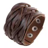 Tennis Bracelets National Broadband Jewelry Fashion Bangles Bohemian Leather Alloy Copper Presents With Three Colors