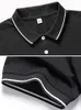 Polos pour hommes d'été en coton respirant Polo pour hommes à manches courtes Polo classique solide Vêtements pour hommes Polo de golf décontracté T-shirt Plus Size 7XL 8XL 230412