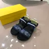 23ss boys sandals kids designer shoes Kids Shoes brand summer Ribbon splicing flatform sandals size 26-35 big Boys kids shoes