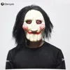 Scary Saw Masken Horrorfilm Cosplay Requisiten Erwachsene Latex Puzzle Maske Party Kostüm T200116277w