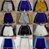 인쇄 된 2023 New City Basketball Pocket Shorts 최고 품질 포켓 바지 화이트 블랙 레드 블루 멀티 스포츠 짧은 남자 크기 XS-XXL