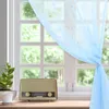 Vorhangdekoration Home Vorhänge Weidenfenster elegantes Drape Polyester -Sheers Schlafzimmer