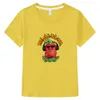 T-shirts Children's T-shirt merch EDISONPTS Girls 'Dikke jongens grafische t-shirt kinderen edison pts casual 100% katoenen huiskleding 230412