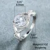 Pierścienie zespołu vintage duży owalny kamienny krzyż x pierścienie dla kobiet biały czarny cyrkon kryształowy pierścień srebrny kolor