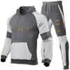 2022 Herr Designer Tracksuit Sweat Fashion Tracksuits Jogger Costumes Jacket Pantalons sätter Sporting Hommes sportkläder Vinterkläder 327