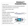 SF2000 Handheld Game Station Console Portable Games Players 3inch IPS Screen Multiplayer Gaming SF900 Wireless Gamepad for MD GB FC SFC MAME GBA GBC Arcade Kids Gifts