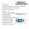 SF2000 Handheld Game Station Konsole Tragbare Spiele Spieler 3 Zoll IPS Bildschirm Multiplayer Gaming SF900 Wireless Gamepad für MD GB FC SFC MAME GBA GBC Arcade Kindergeschenke