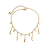 Hänge halsband Tassel choker halsband kvinnor minimalistisk stjärna mån krage vintage kassakedja estetiska hals smycken bijoux