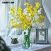 20pcs Real Touch 66 cm Krótki lateks hybrydowy fake sztuczny taniec lady orchidea kwiaty całe tańce Orchids305p