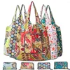 Shopping Bags Large-Capacity Bag In Stock Foldable Large Calico Square Creative Portable Printing Grocery Storage