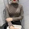 Women's Sweaters Women Sweater For Pullovers Turtleneck Knitted Luxury GGity Letter Sweater Girls Tops T230412