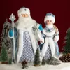 Juldekorationer Julen Santa Claus Electric Dolls Toy Decoration With Music Dance Birthday Present for Kids Year Navidad Home Ornament 231110