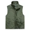 Nouveauté gilet polyvalent printemps été hommes veste sans manches gilet professionnel pographie travail gilet hommes gilets 259H