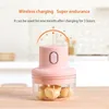 Wireless Electric Garlic Press Mini Meat Grinder Juicer Household Fruit Vegetable Chopper Mixer Food Processor Kitchen Tools 20112281Q