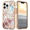 Fit iPhone 13 Pro Max 6.7" Case 3 in 1 Marble Pattern Slim Shockproof Full Body Protective Stylish Rugged Cover For iPhone 13 Pro/13 6.1/iPhone 12/11 Pro Max/11/XS/XR/6/7/8 SE