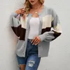 Giacche da donna Cardigan stile europeo Cappotto donna Giacca in maglia Manica lunga Primavera Autunno Inverno Abbigliamento Donna