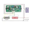 Freeshipping DC 200V /- 100a Digital LED-voltmeter Ammeter laddningsutladdningsmonitor Solpanel Batteri Dual Display Spänningsström T CRFW