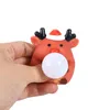 Squeeze Bubble Christmas Doll Toy Squishy Funny Sensory Fidget Squeeze Toy pour réduire le stress et l'anxiété, jouets de jeu sensoriels pour enfants et adultes