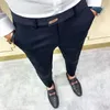 Abiti da uomo Pantaloni da completo Primavera Autunno Moda uomo Casual Slim Business Uomo Festa di nozze Lavoro Classico Grande 36