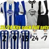 23/24 ShefFiElD Wednesday Away Soccer Jerseys 2023 2024 Michael Smith MUSABA GREGORY DELGADO BANNAN Will Vaulks Callum Paterson Herren Kinder Kits Socken Fußballtrikot