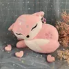Game Genshin Impact Yae Miko Fox Plush Toys Doll Toy Anime Fox Yaemiko Cosplay Props Throw Pillow Decoration Gifts LA604