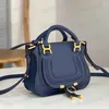 Marcie Double Carry Bag Sattelstiche Körnige Ledermode Luxurys Designerin Frau Umhängetaschen tte schräge große Kapazität Crossbody Handtaschen Geldbörsen