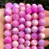 Pärlor Annat naturligt stenljus Purple Lavender Persian Jade Round Loose för DIY -smycken som gör handgjorda armbandhalsband 15''other