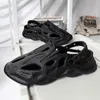 Gai tofflor sommarmän bekväm plattform utomhus sandaler clogs strand flip flops manlig inomhus hem glider badrumskor 230412