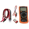 Freeshipping VC890C LCD Transistor Display Sampling rate 3 times/s Digital Multimeter 20000uF Capacitor support Aregr