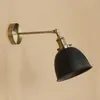 Lampy ścienne styl retro loft Kolor lampa żelazna przemysłowe oprawy oświetleniowe Dekoracja