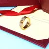 Bague Kaman Sky Star pour femmes, japon, corée du Sud, bijoux de Couple en acier titane rouge, bague éternelle classique avec diamants