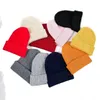 1 stks Winter nieuwjaar vrouw Kerst Hoeden man Reizen Mode volwassen Mutsen Skullies Chapeu Caps Katoen Skimuts meisje grijs roze hoed warm houden intensivering 10 kleur