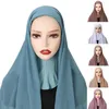 Scarves Lightweight Chic Anti-UV Traditional Clothes Neck Cover Soft Malaysia Women Shawl Decorative Headwear