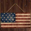 Nyhetsartiklar American Flag Independence Day Pendant Decorative Gift Holiday Pendant Wood Pendant Z0411