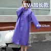 Manteaux imperméables pour adultes, épais, décontracté, randonnée en plein air, Poncho de qualité Eva, imperméable, une pièce