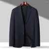 Mäns kostymer 2023 High-End Business Handsome Casual Suit Stor storlek Solid Color Boutique Jacket Fashion Blazer Men Men