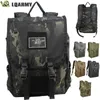 40L Large Capacity Military Tactical Backpack Camouflage Outdoor Sport Hiking Camping Hunting Bags Travelling Trekking Rucksacks 230412