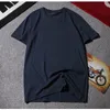 Camisetas para hombres Color sólido de gran tamaño Hombres Casual Manga corta Camisetas de algodón O-cuello Tops de verano Camisetas para hombre Talla grande 10XL HN41 230412